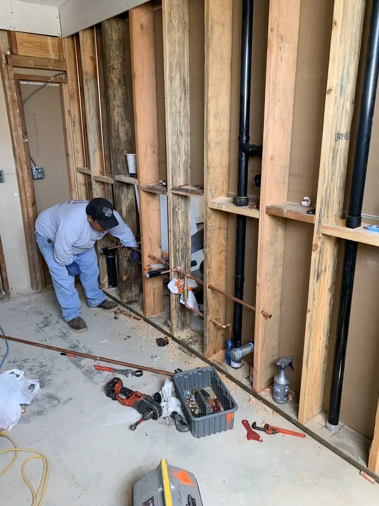 Commercial rough-in plumbing for Commercial Plumbing in North Amityville